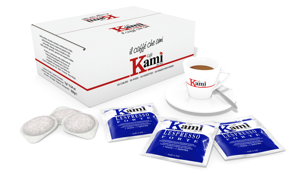 Kami gusto Forte cialde in carta filtro 44 mm - 1 x 50 - Sceltixte
